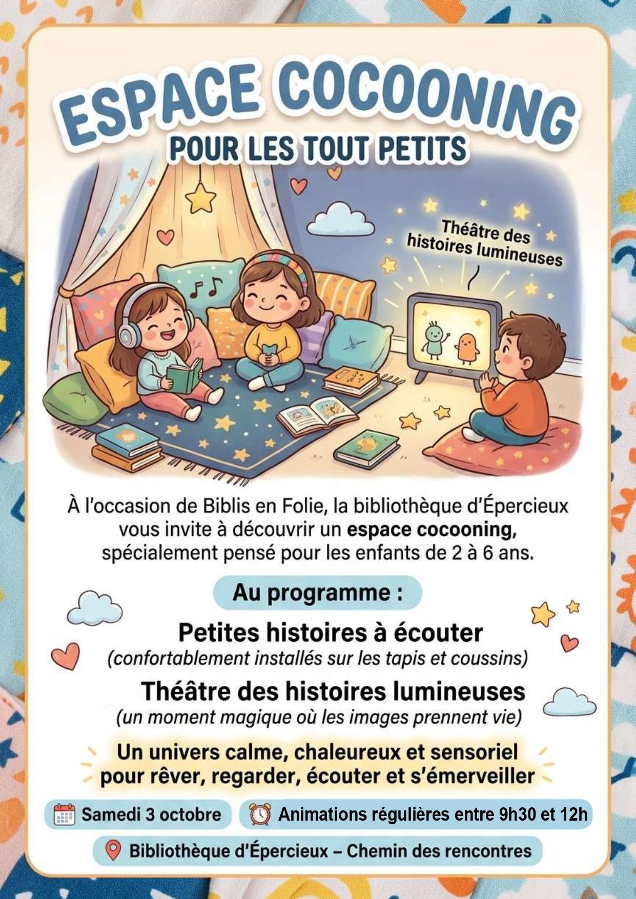 Espace cocooning pour les tout-petits