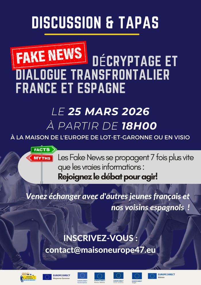 Fake News : Débat transfrontalier France et Espagne