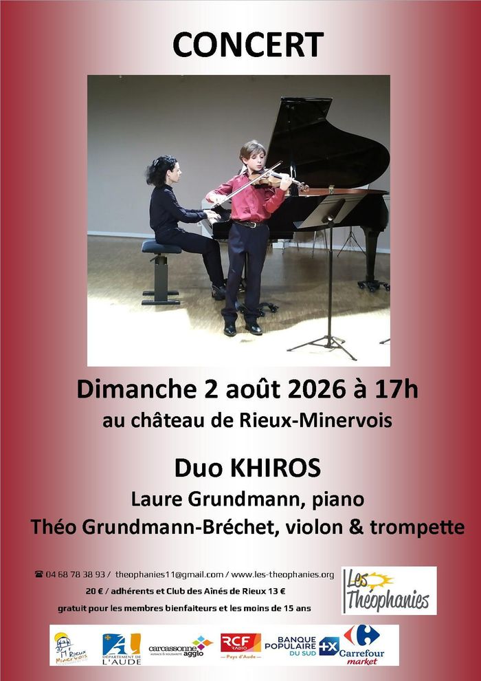 Concert classique avec le Duo Khiros