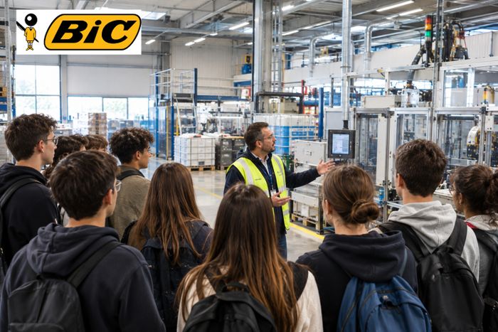 Visite BIC RASOIRS à Longueil Sainte-Marie pour des scolaires
