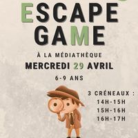 Escape Game à la médiathèque