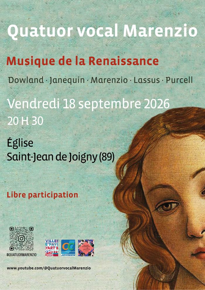 Concert d'ouverture des JEP 2026 par le Quatuor Marenzio