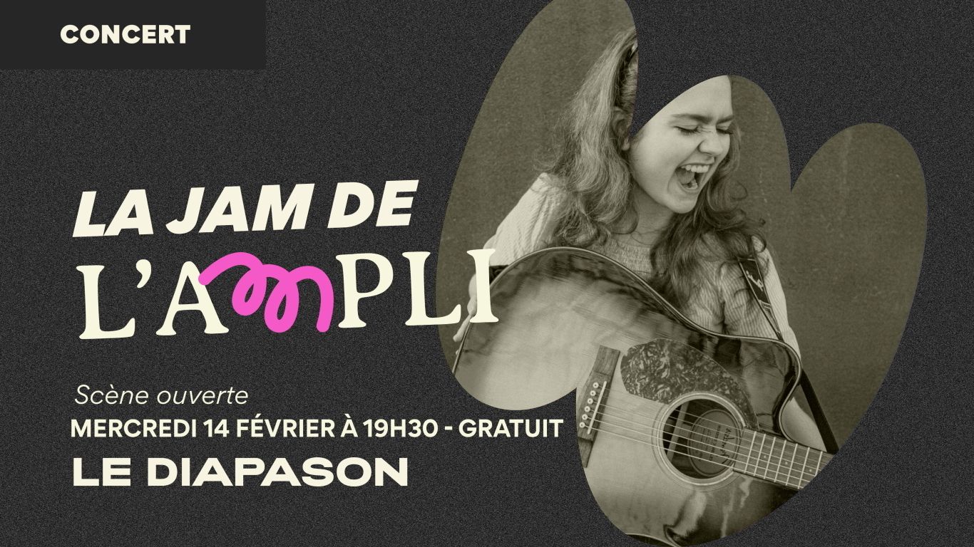 L’Ampli vous propose une jam dans la cafét du Diapason.