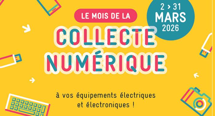 Mois de la collecte numérique 2026 à Mérignac