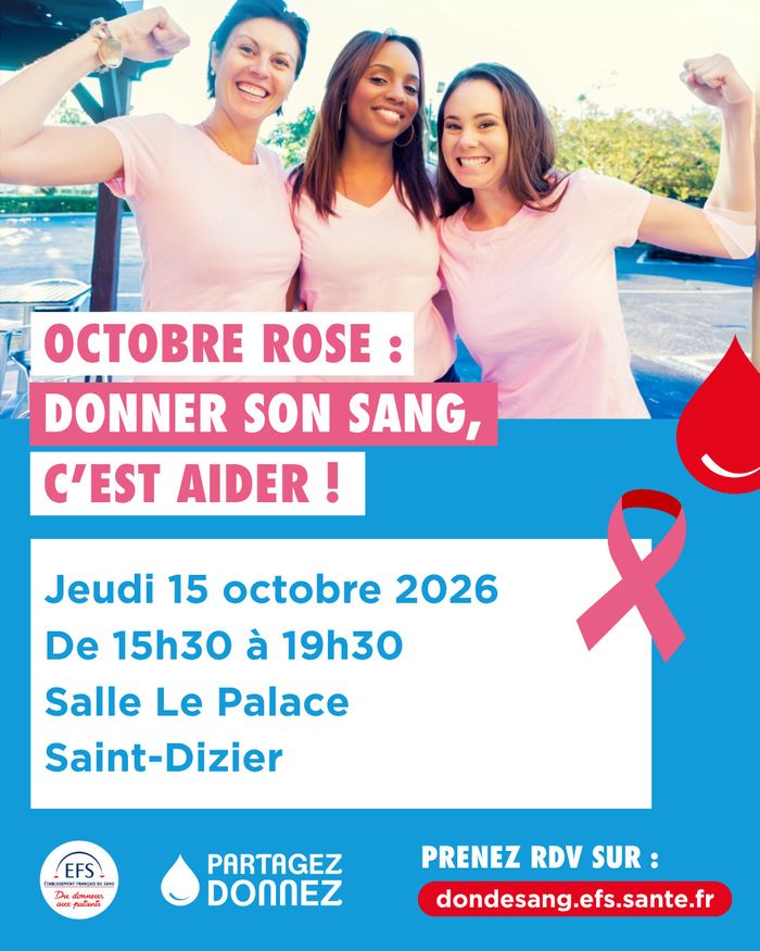 Collecte de sang à Saint-Dizier