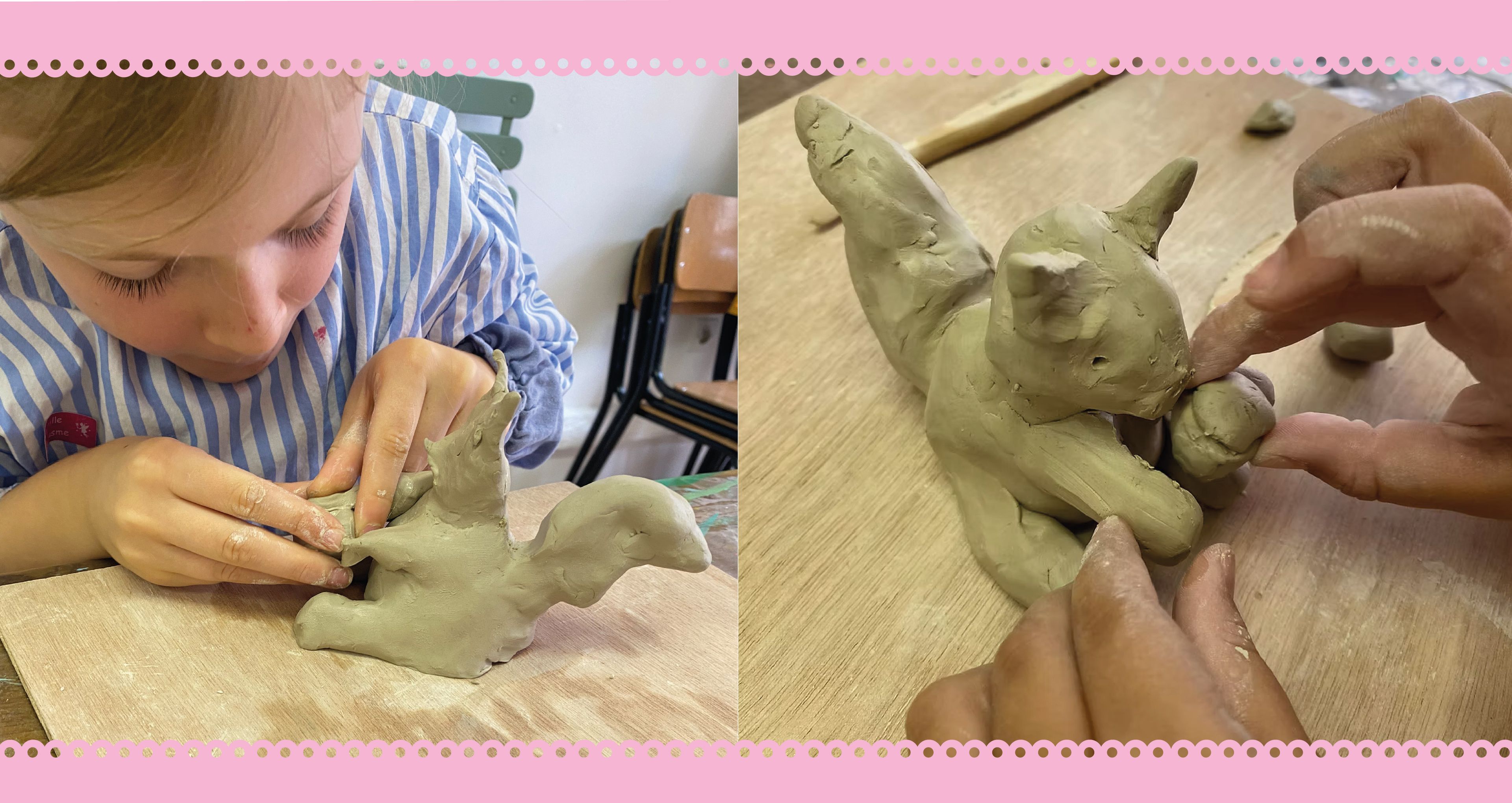 Atelier en famille : Modelage d'un écureuil en argile