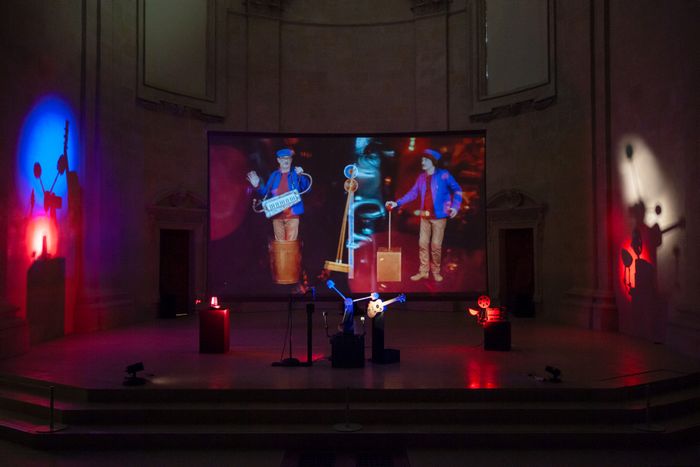 L'exposition Pierrick Sorin. Faire bonne(s) figure(s)