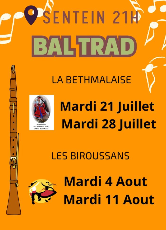 Affiche — Bal Trad' Sentein