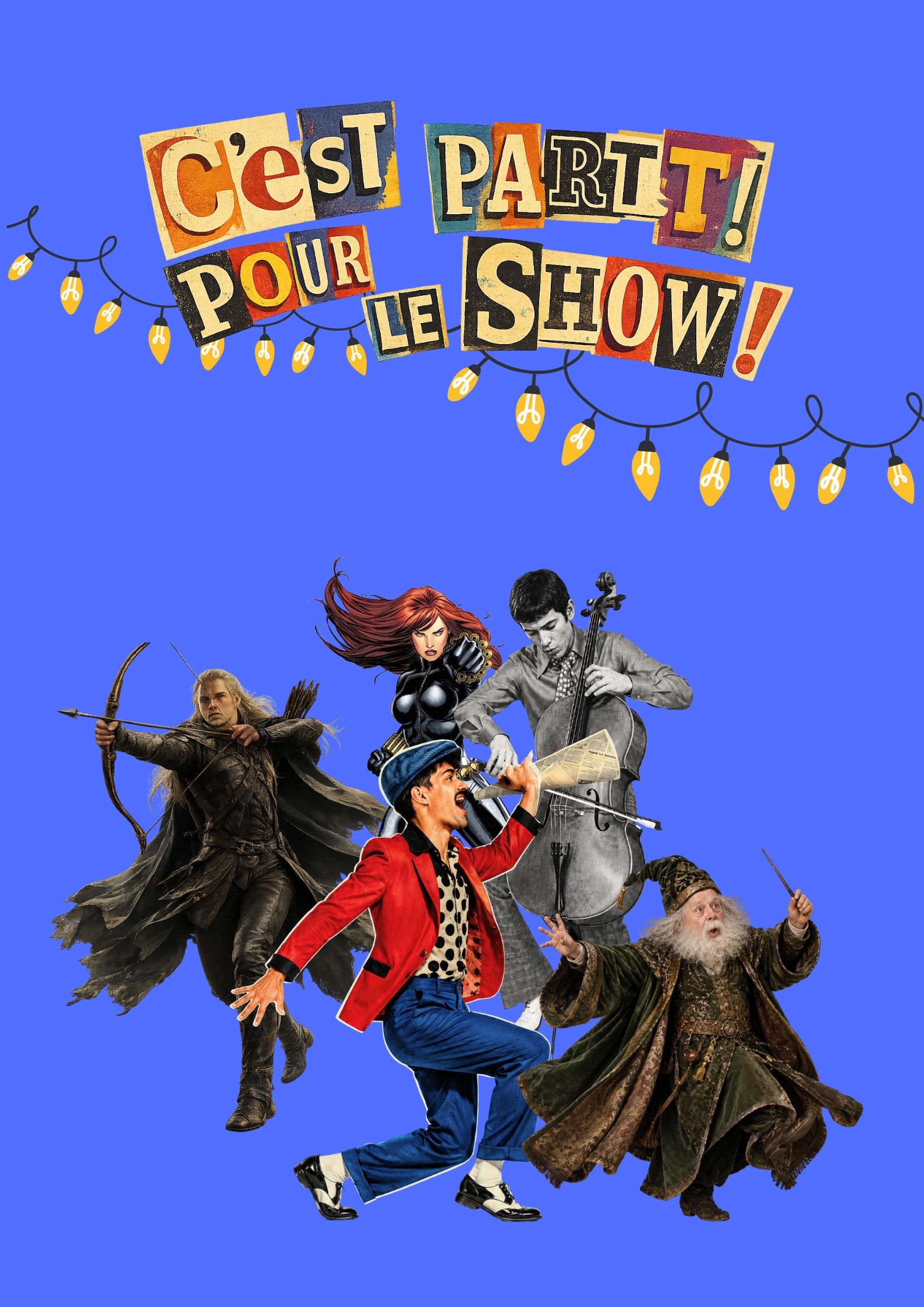 C'est parti pour le show !