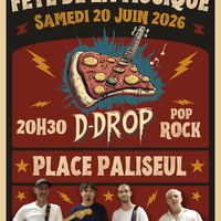 Concert du Groupe D-Drop - Fête de la musique