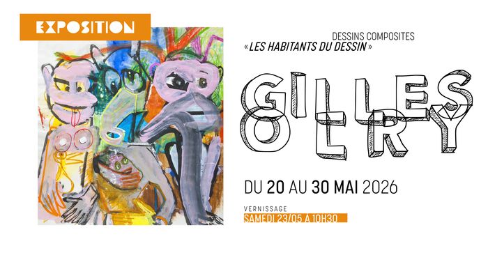 Gilles OLRY - Les habitants du dessin - exposition