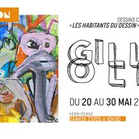 Gilles OLRY - Les habitants du dessin - exposition
