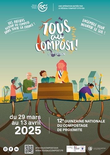 Inauguration de nouveaux composteurs collectifs à Sautron