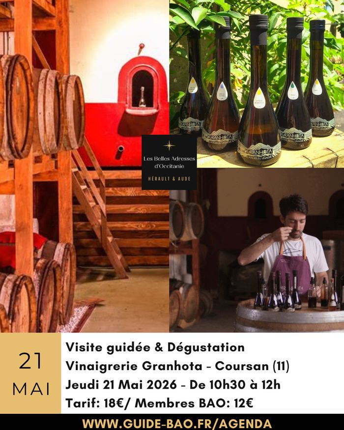 Visite et dégustation - Vinaigrerie Granhota
