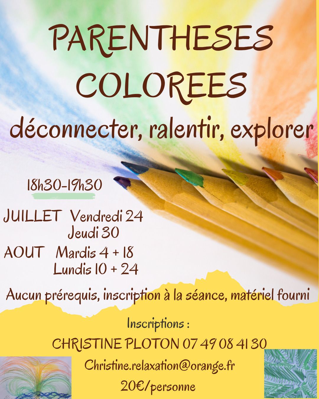 PARENTHESES COLOREES
