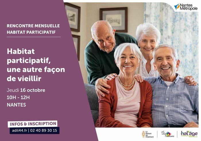 [Rencontre mensuelle habitat participatif] Habitat participatif, une autre façon de vieillir