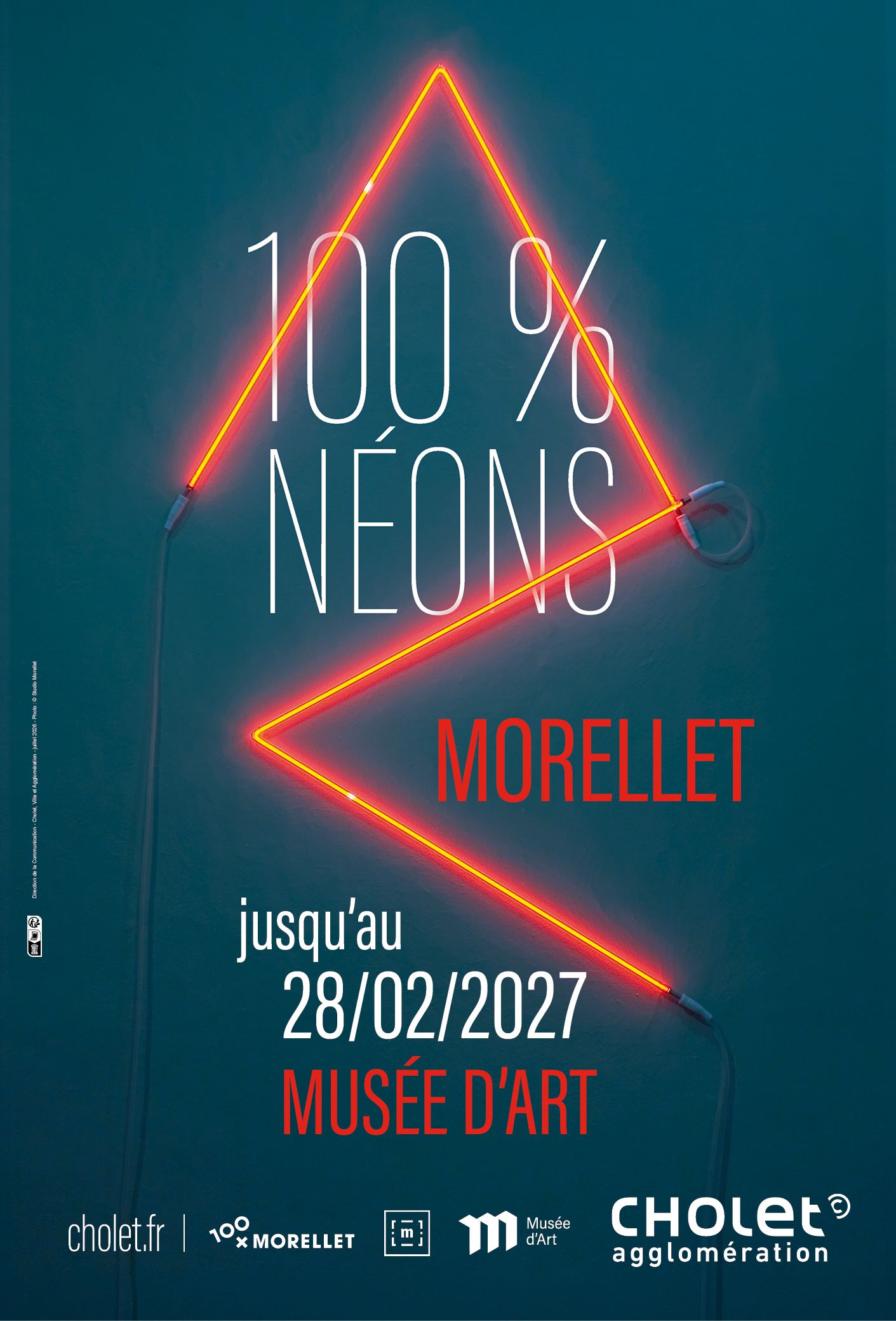 Exposition temporaire "Morellet, 100% néons"