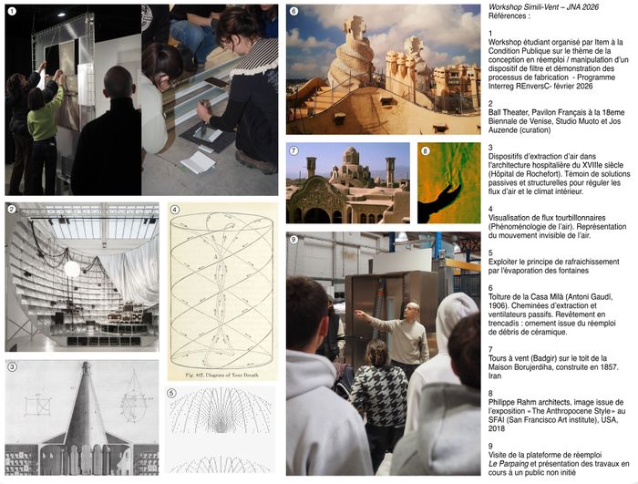 Simili-vent : un workshop de construction collective à la Condition Publique
