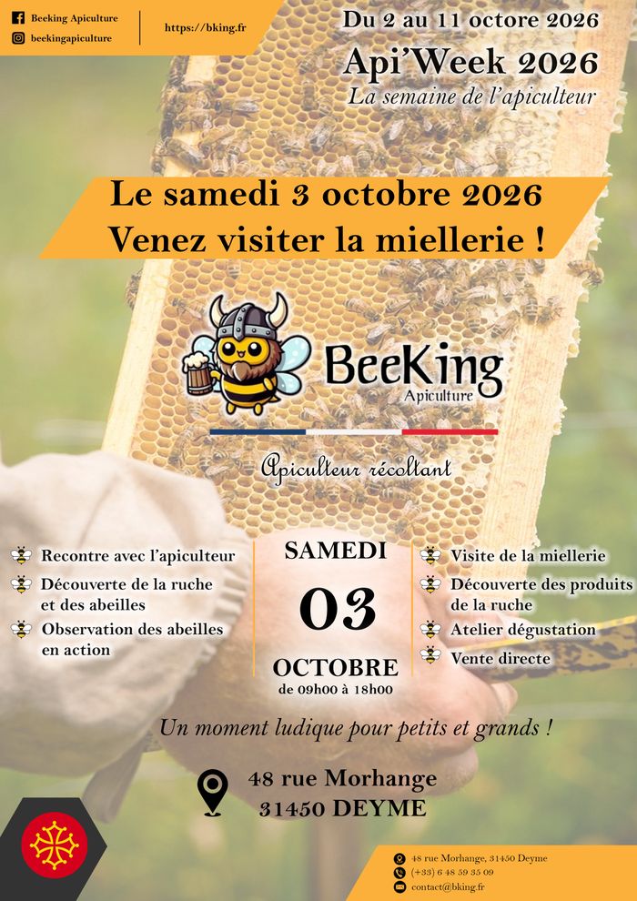 Découvrez l'apiculture avec Beeking Apiculture