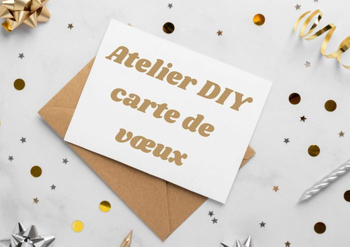 Atelier DIY cartes de vœux