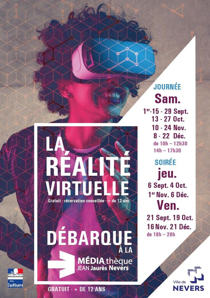La réalité virtuelle à la médiathèque Jean Jaurès