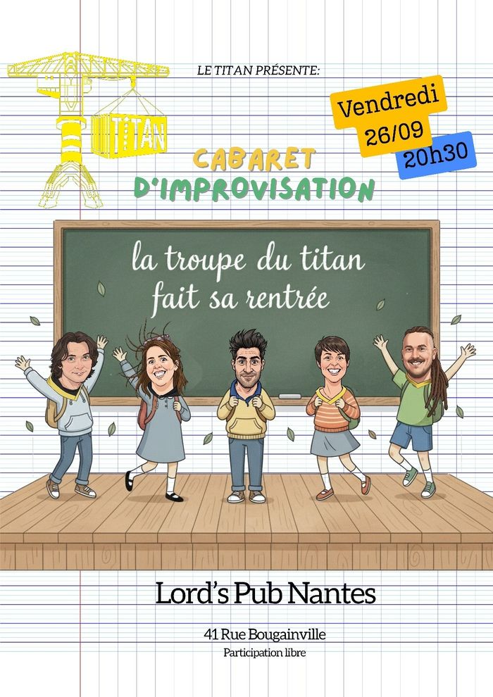 Cabaret de rentrée du Titan
