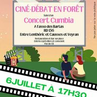 Ciné débat en forêt suivi d'un concert cumbia