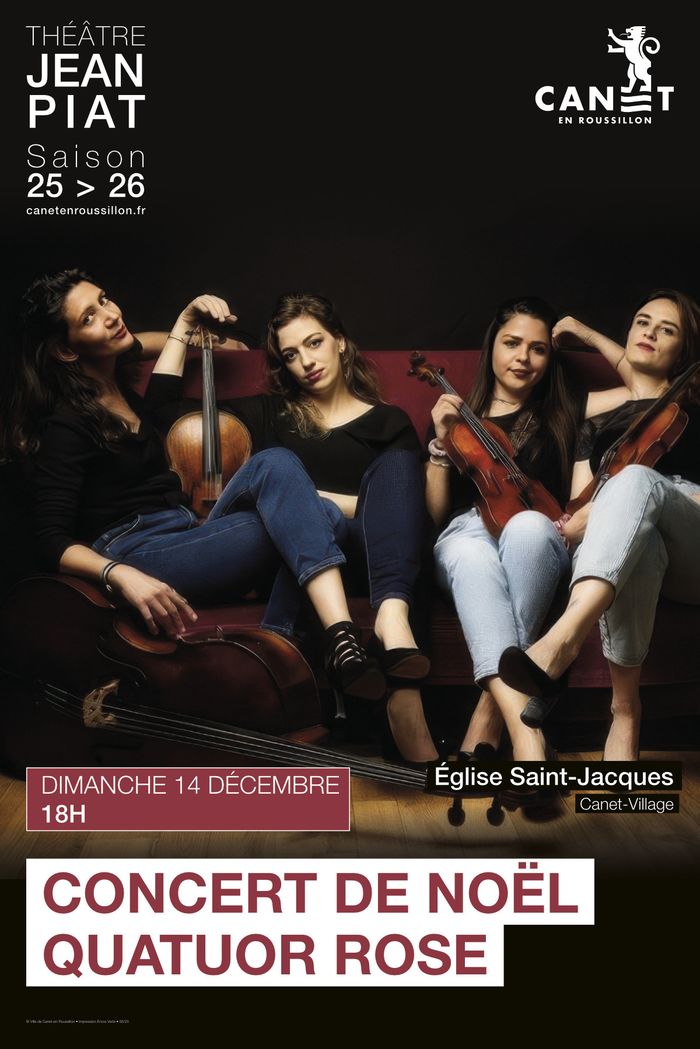 Concert de Noël Quatuor Rose