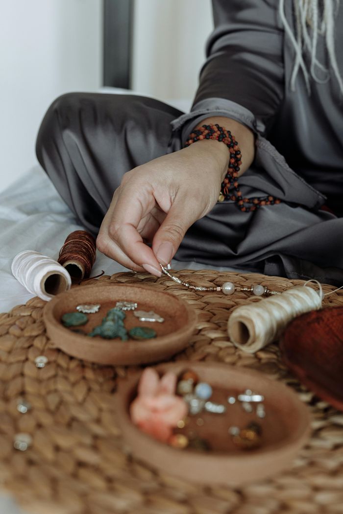 Atelier création de bijoux par la Magie du fil