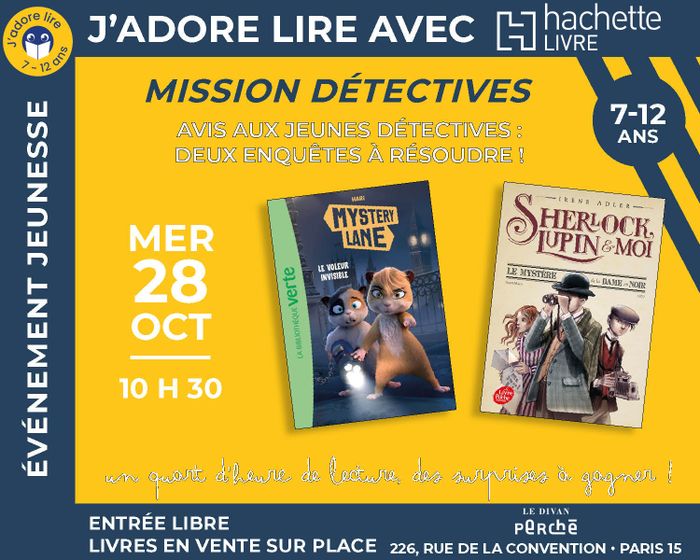 I Love Reading with Hachette! Detective Mission