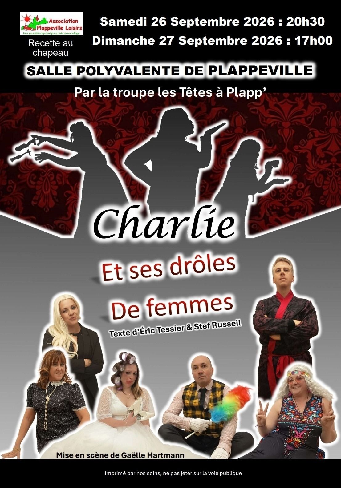 THÉÂTRE - CHARLIE ET SES DRÔLES DE FEMMES