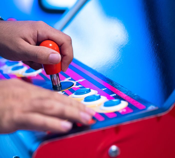 L'instant geek : inauguration de la borne d'arcade