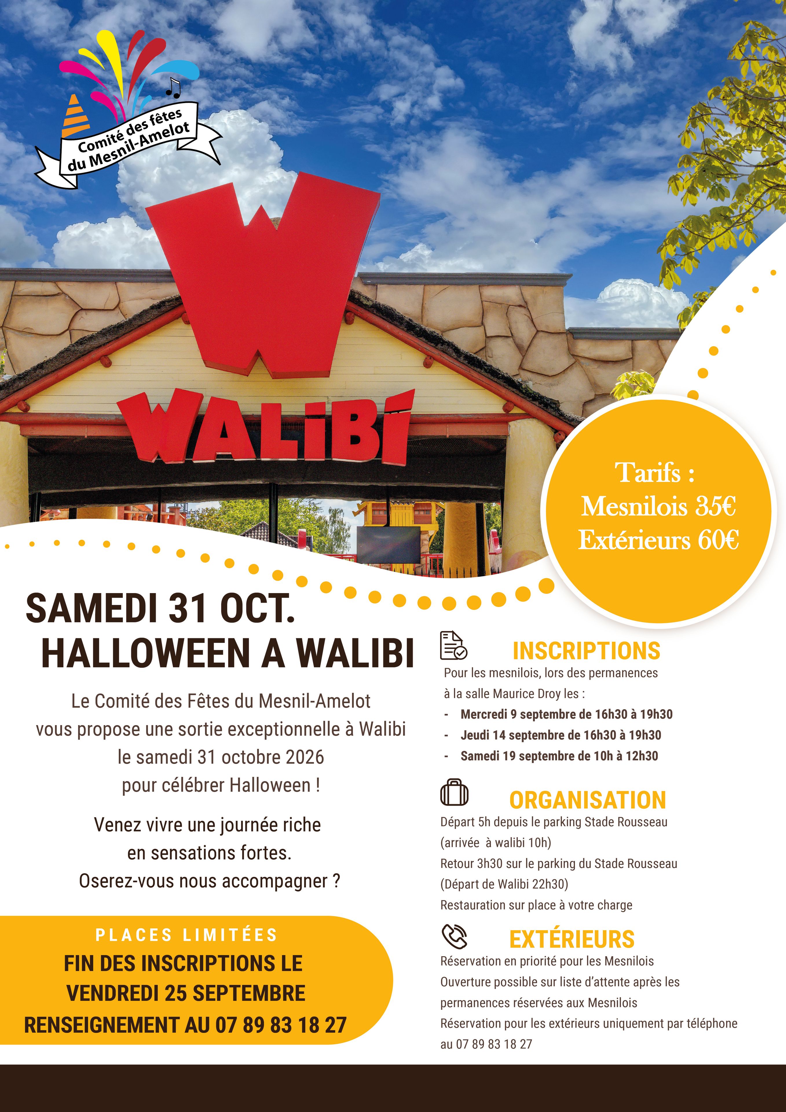 Halloween à Walibi