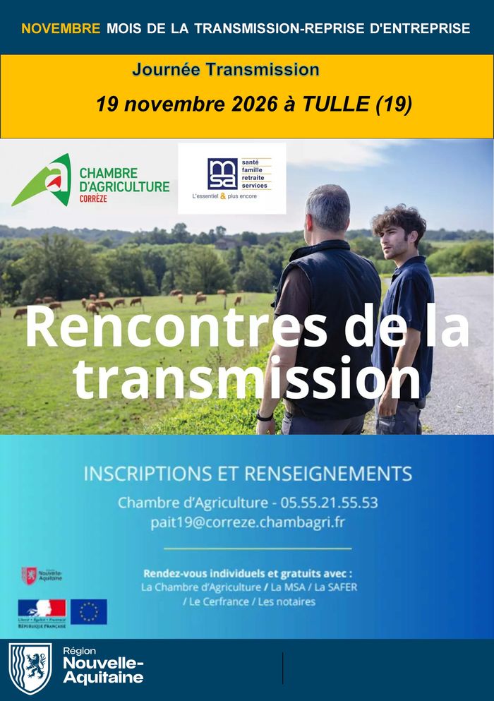Rencontres de la Transmission à Tulle