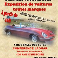 Exposition de voitures anciennes + Conférence Jaguar