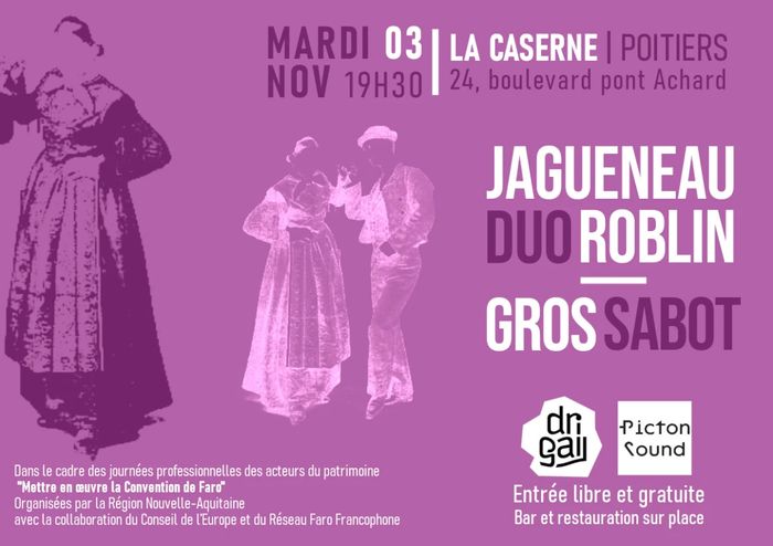 Duo Jagueneau et Roblin I Gros Sabot II Bal à la Caserne