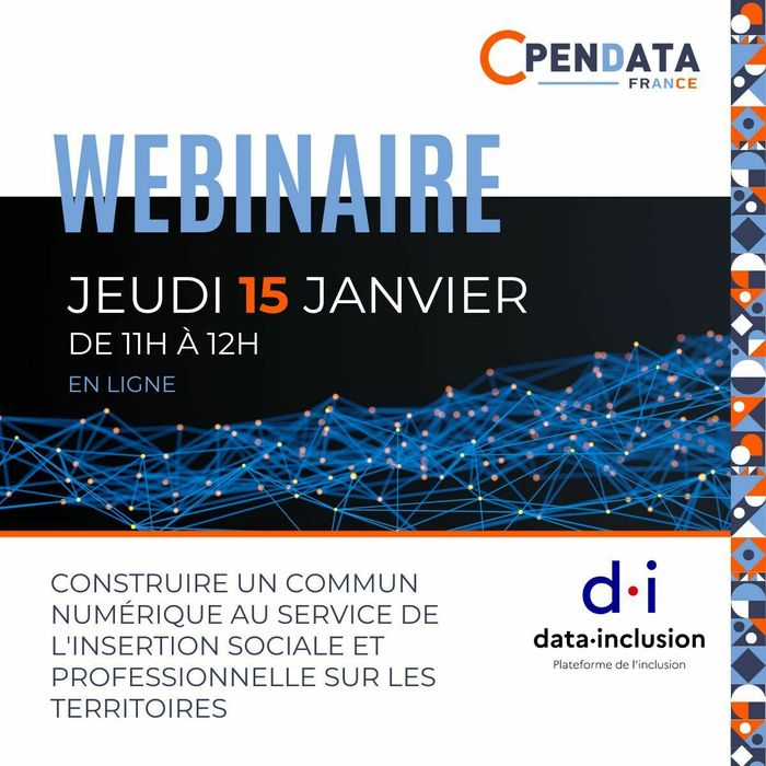 Webinaire : Construire un commun numérique au service de l'insertion sociale et professionnelle sur les territoires