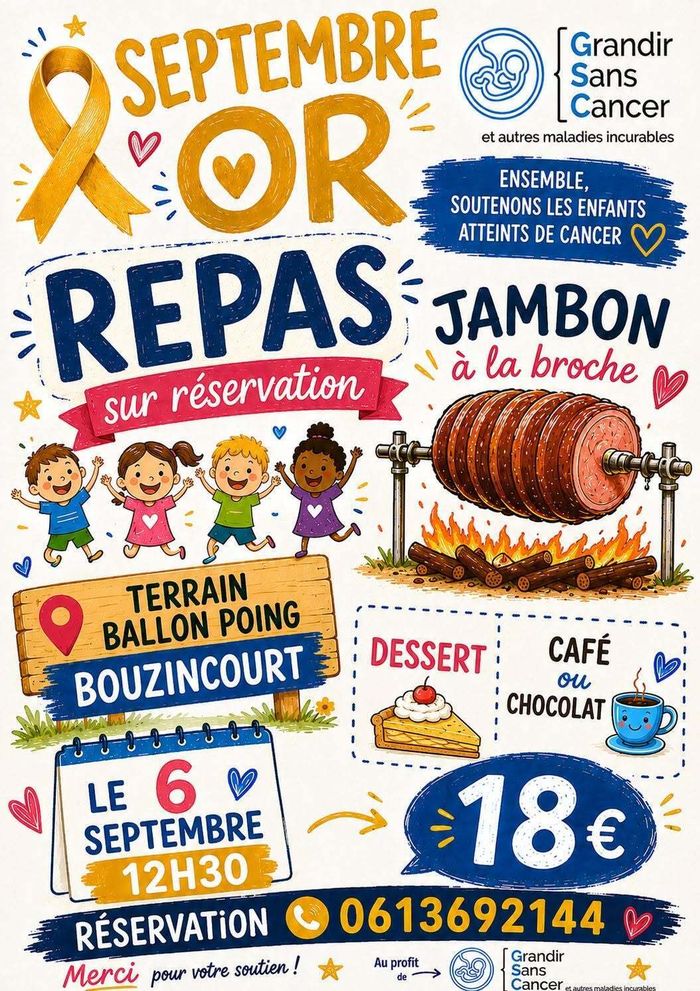 Repas Septembre Or