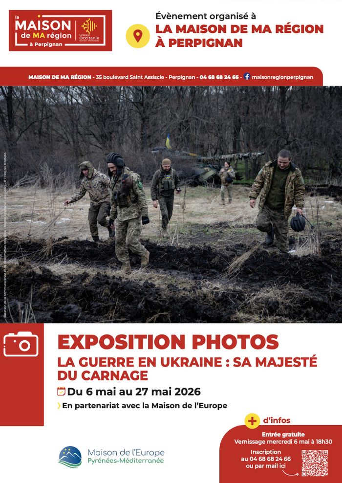 Exposition « La guerre en Ukraine : sa majesté du carnage »