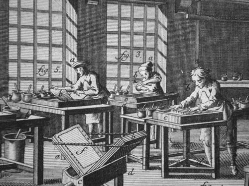 Atelier sur la technique du papier à la colle