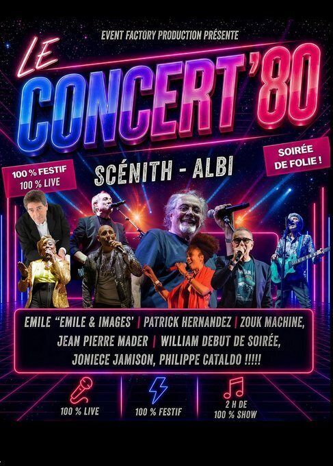 Concert 80 débarque à Albi