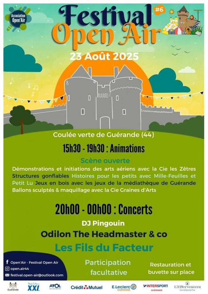 Affiche — Festival Open'Air