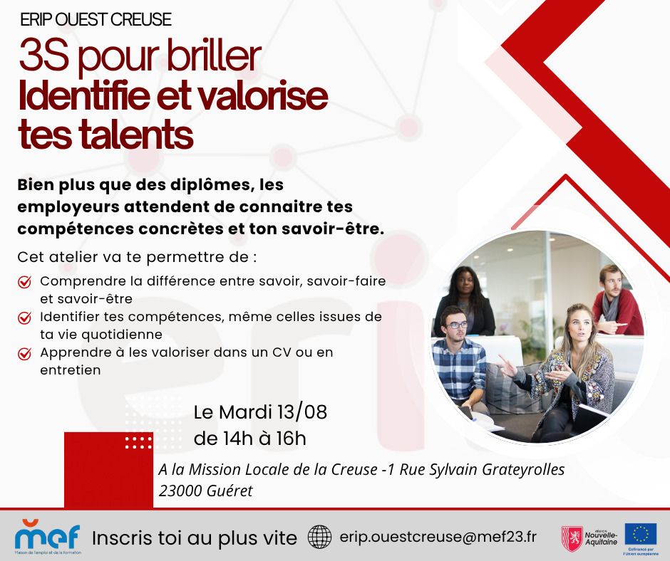 3 S pour briller: identifie et valorise tes talents