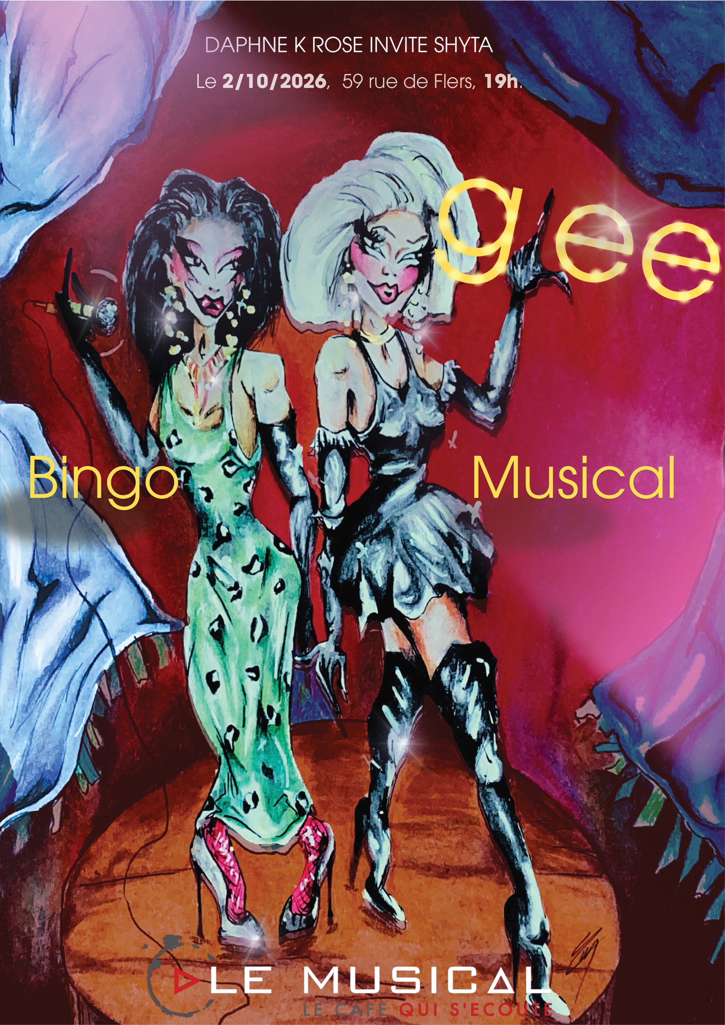 Drag bingo by Daphnée K Rose et Shyta