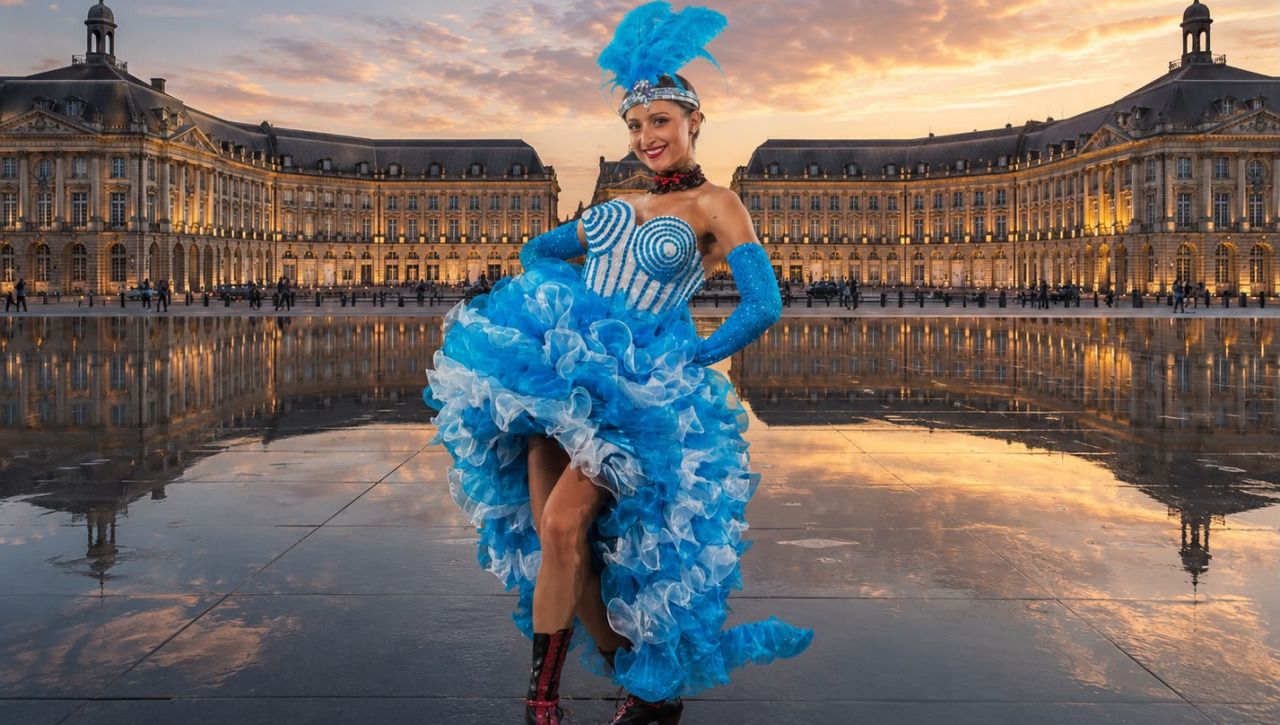 Giant French Cancan - The Cabarets of Nouvelle-Aquitaine