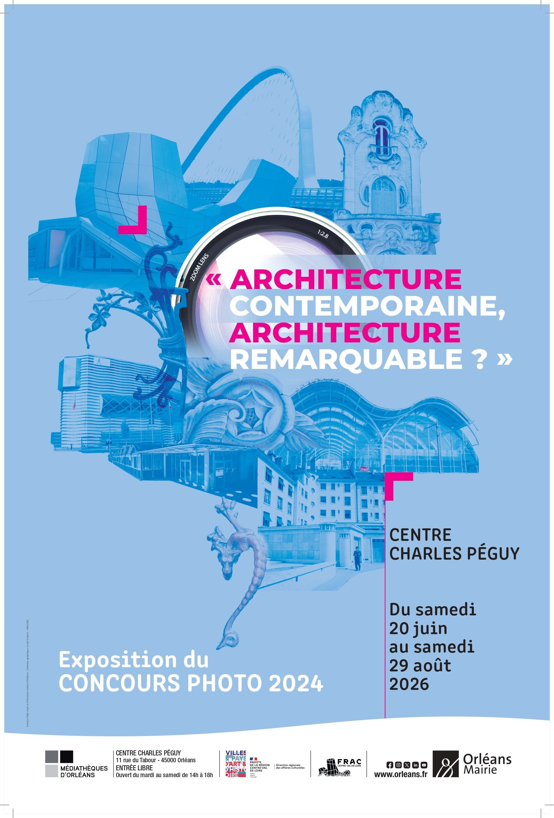 Exposition "Architecture contemporaine, architecture remarquable ?" - Exposition tirée du concours photo du même nom (2024)