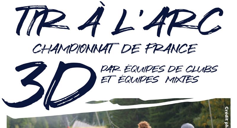 Championnats de France de Tir à l'arc 3D par équipes - Jour 1