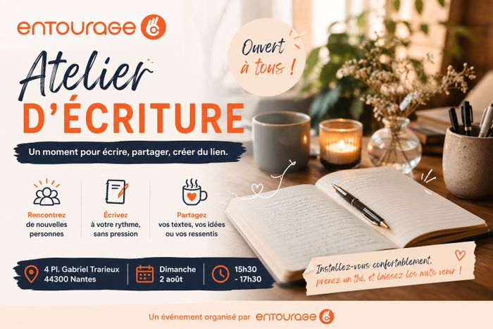 Un atelier d'écriture ouvert à tous