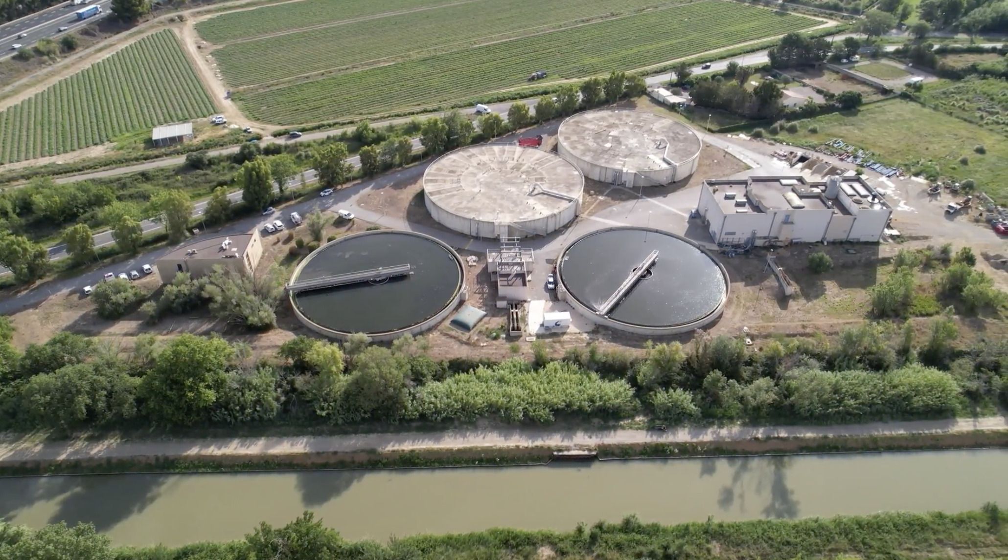 Visite de la Station d'Épuration de Narbonne Ville