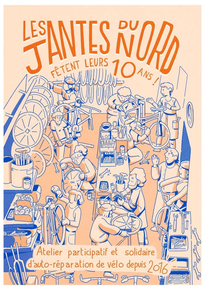 Affiche — Les 10 ans des jantes du Nord